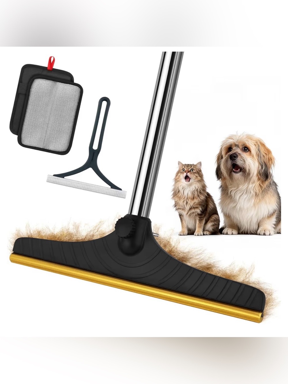 Carpet Rake for Pet Hair Removal